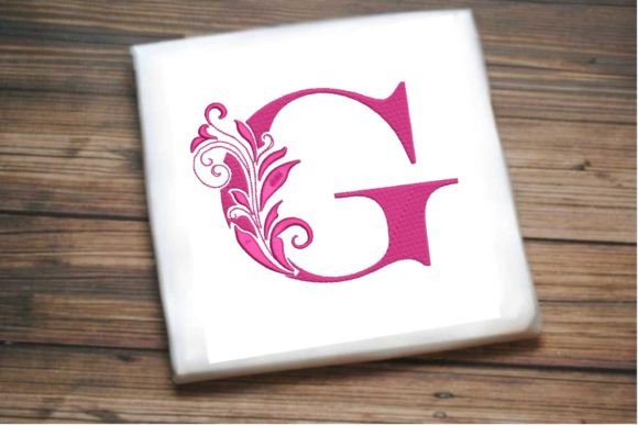 Elegant Floral Alphabet Letter G Design Review
