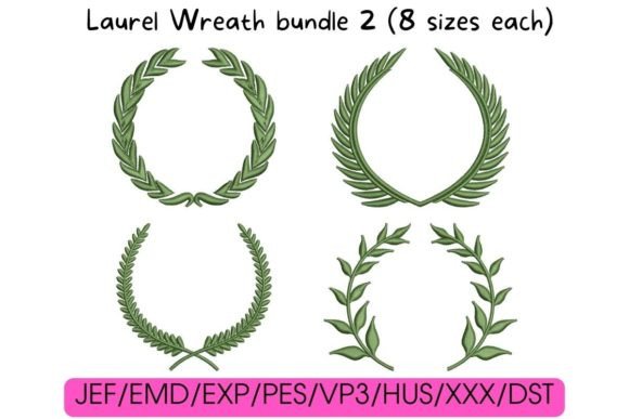 Elegant Laurel Wreath Collection for Premium Sweatshirts