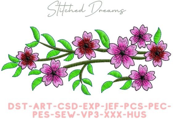 Exploring Various Flowers for Seasonal Embroidery