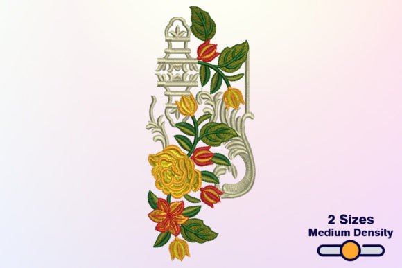Floral Bunches: A Versatile Embroidery Design