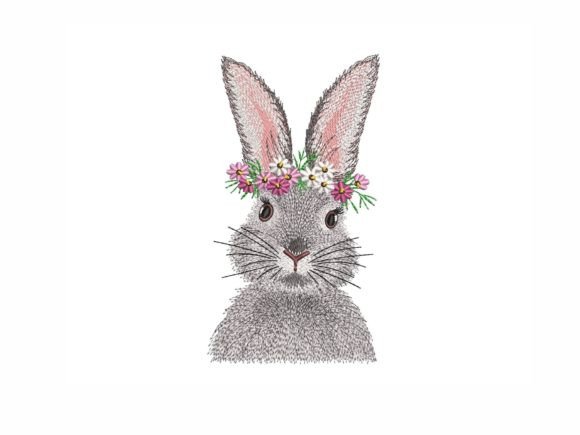 Floral Bunny: A Charming Addition to Your Apparel