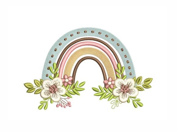 Floral Rainbow: A Charming Addition for Seasonal Delight