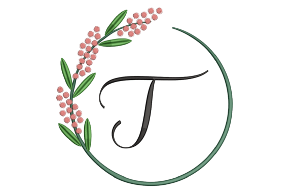 Monogram T: A Touch of Summer Elegance